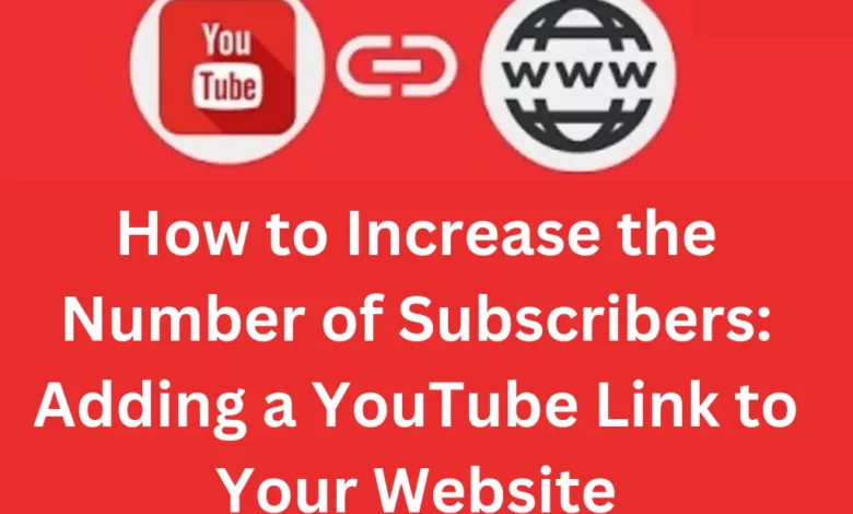 Adding a YouTube Link to Your Website